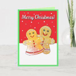 God Jul Pepparkakskort Tack Kort