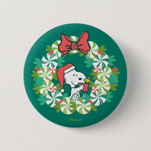 God jul Peppermint Helgdag Utandning Knapp