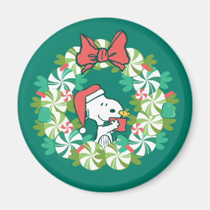 God jul Peppermint Helgdag Utandning Magnet