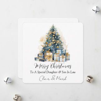 God jul personifierad julkort