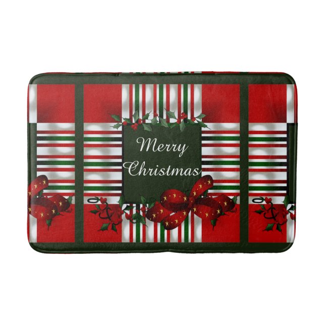 God jul Personlig Badrumsmatta (Framsidan)