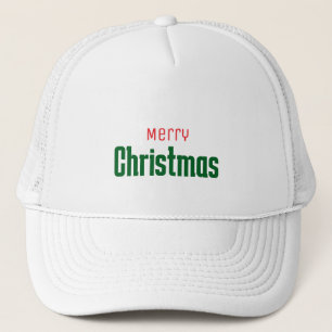 God jul personlig elegant röd &grön keps