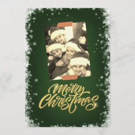 God Jul Personlig Foto Högtid Inbjudningar