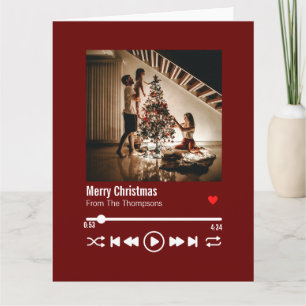 God Jul Personlig Fotohälsning Kort