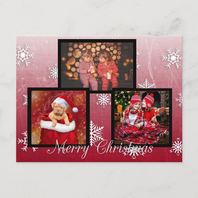 God jul Personlig Fotovykort Vykort (Framsida)