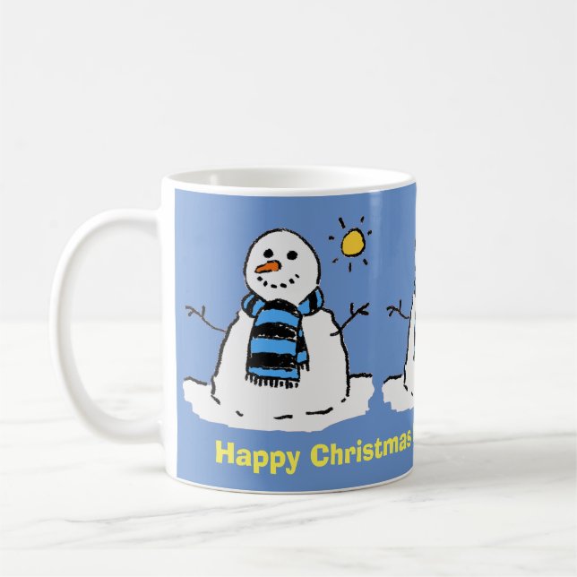 God jul Personlig hälsning. Kaffemugg (Vänster)