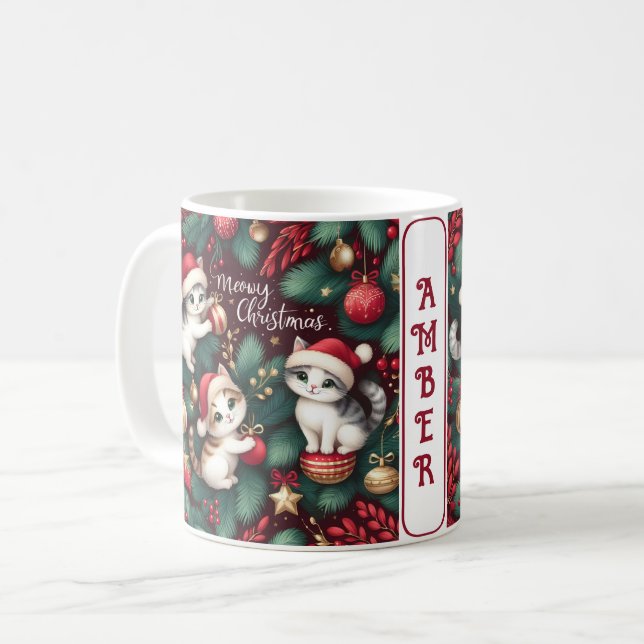 God jul - Personlig Kaffemugg (Framsida vänster)