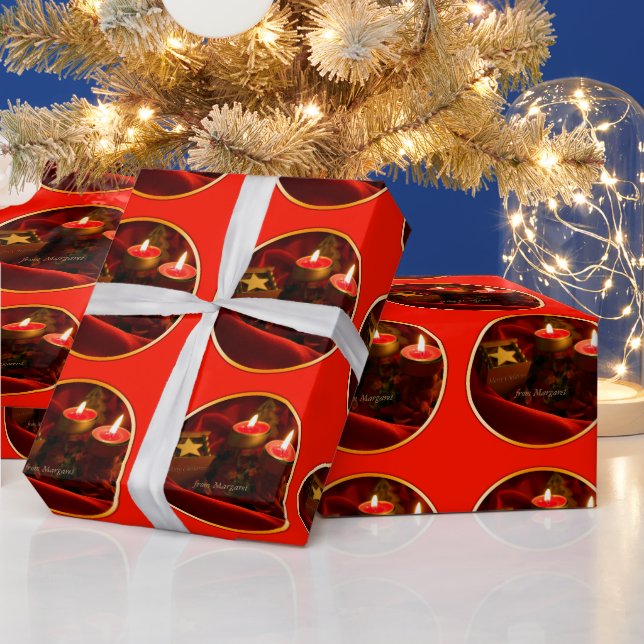 God jul Personlig - radbrytning Pappert Presentpapper (Helgdagar)