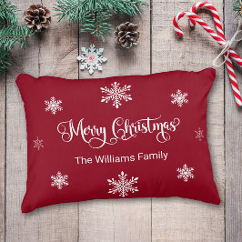 God jul Personlig Red accent Pillow Prydnadskudde