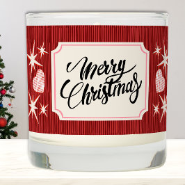 God jul Personlig Red & Ivory