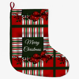 God jul Personlig Stor Julstrumpa