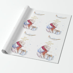 God Jul Personlig Wonderland Björn Robin Presentpapper