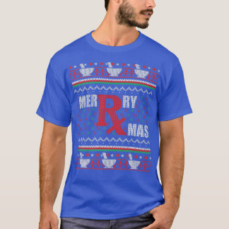 God jul Pharmacy Tech Pharmacist Ugly jul T Shirt