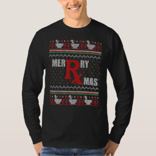 God jul Pharmacy Tech Pharmacist Ugly jul T Shirt