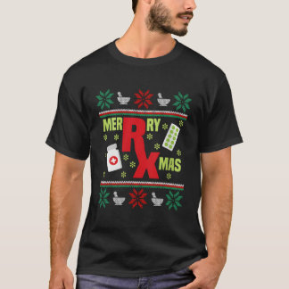 God jul Pharmacy Tech Pharmacist Ugly jul T Shirt