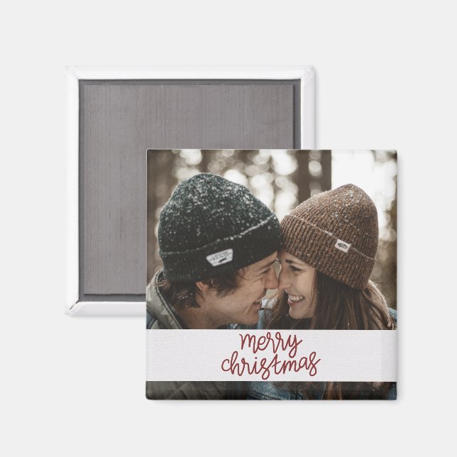 God jul Photo Bild par par Magnet (Front/Back)
