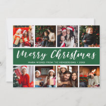 god jul Photo Collage Calligraphy