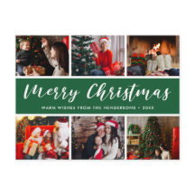 God jul Photo Collage Calligraphy