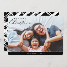 GOD JUL PHOTO-elegantens kalligrafi svart