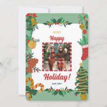 God jul Photo Helgdag Card