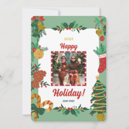 God jul Photo Helgdag Card Julkort