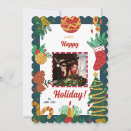 God jul Photo Helgdag Card Julkort