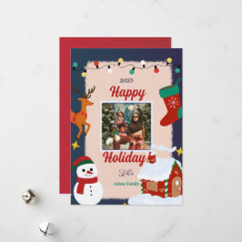 God jul Photo Helgdagskort Julkort