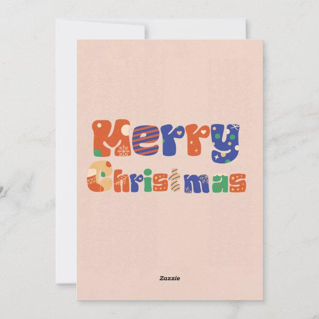 God jul Photo Helgdagskort Julkort (Baksida)