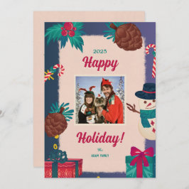 God jul Photo Helgdagskort Julkort