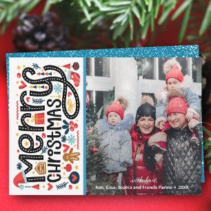 GOD JUL Photo Julkort
