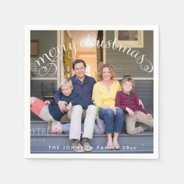 God jul Photo Papper Napkins Pappersservett