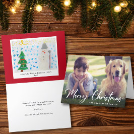 God jul Photo Your Barn Artwork Helgkort