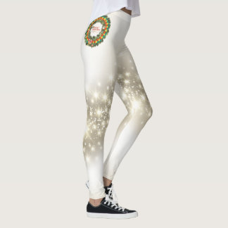 God jul Pickleball 1A-alternativlaggningar Leggings