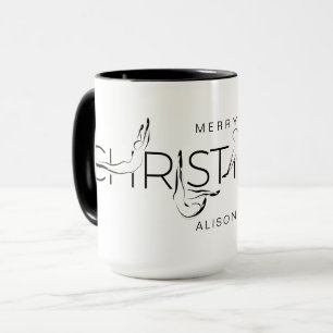 God jul Pilates instruktör Gift Märkres Bumpe Mugg