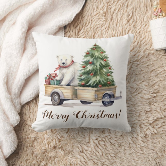 God jul Pillow Kudde (Filt)
