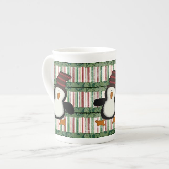 God Jul, Pingvinrand Benporslin Mugg (Framsida vänster)