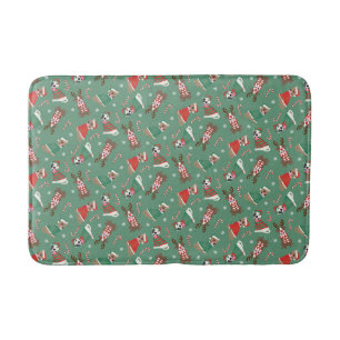 God jul Pit Bull Dogs Badrumsmatta