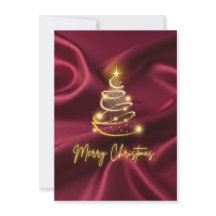God Jul Platt Julkort