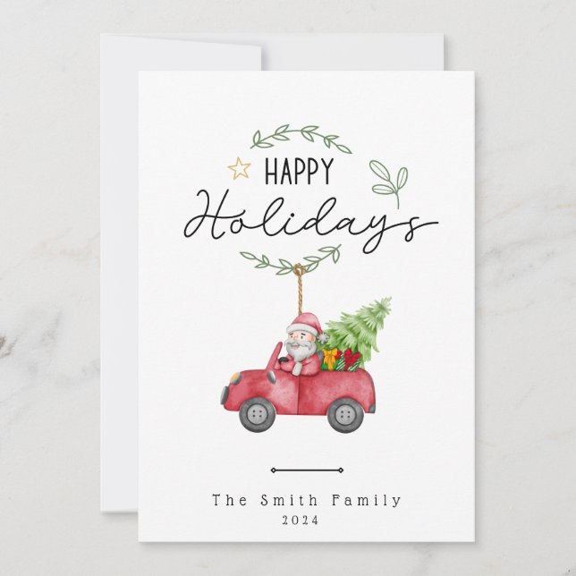 God jul-platta Helgdag-kort Julkort (Framsida)