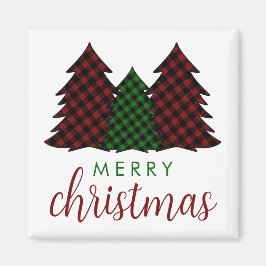 God jul PMönster Julgran Magnet