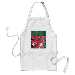 God jul Poinsettia Apron Förkläde