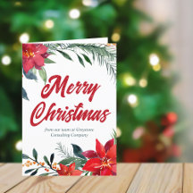 God jul Poinsettia Blommigt Anpassningsbar Corpora