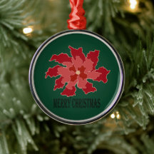 God Jul Poinsettia