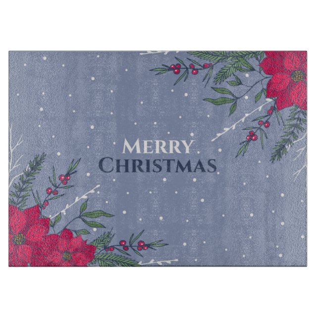 God jul Poinsettias (Framsidan)