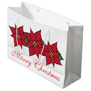 God jul, Poinsettias Helgdag Gift Bag