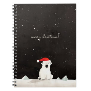 God jul Polar Bear! Anteckningsbok