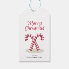 God jul Polkagrisars Helgdag Gift-Märkre Presentetikett