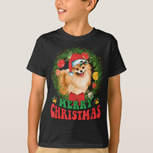 God jul Pommern Santa Hund älskare Ugly Sw T Shirt