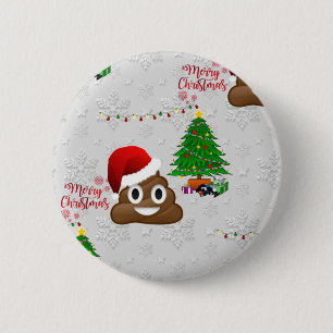 god jul poo emoji knapp
