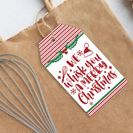 God jul-pop av presentetikett